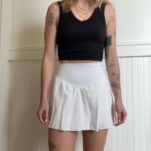 White skort